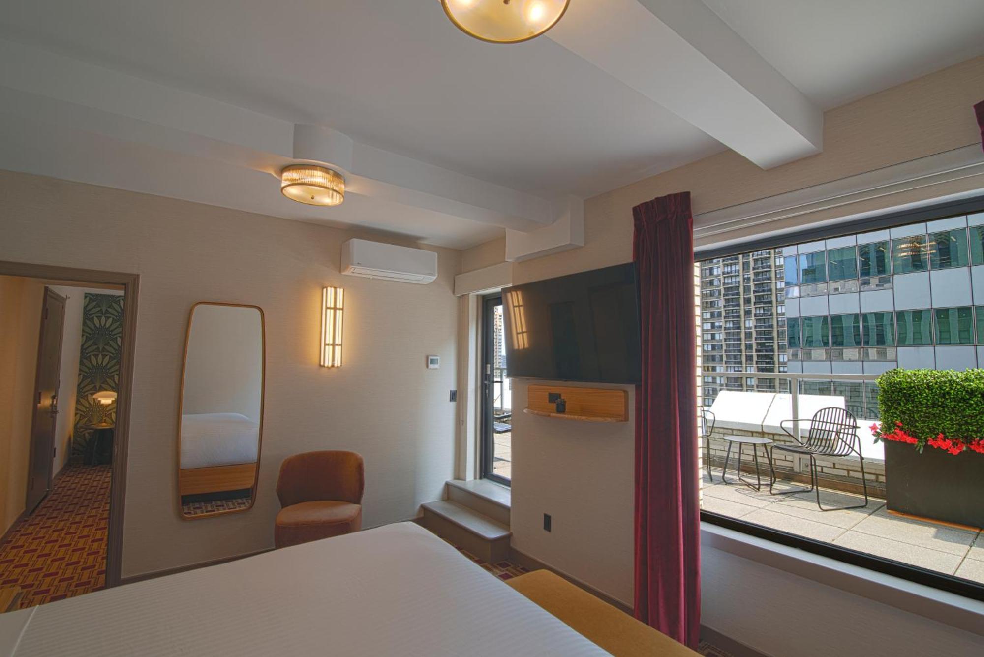 Marquee Suite mit 1 Kingsize-Bett und Terrasse